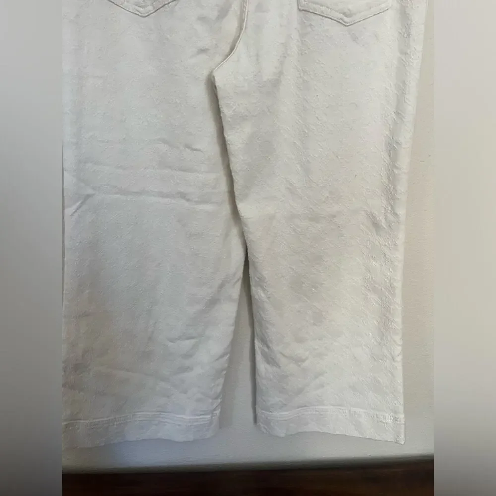 NWT Anthropologie The Skipper High-Rise Crop Wide-Leg Jeans by Pilcro Size 31P